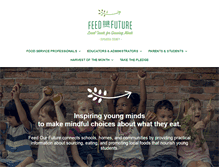 Tablet Screenshot of feedourfuture.org